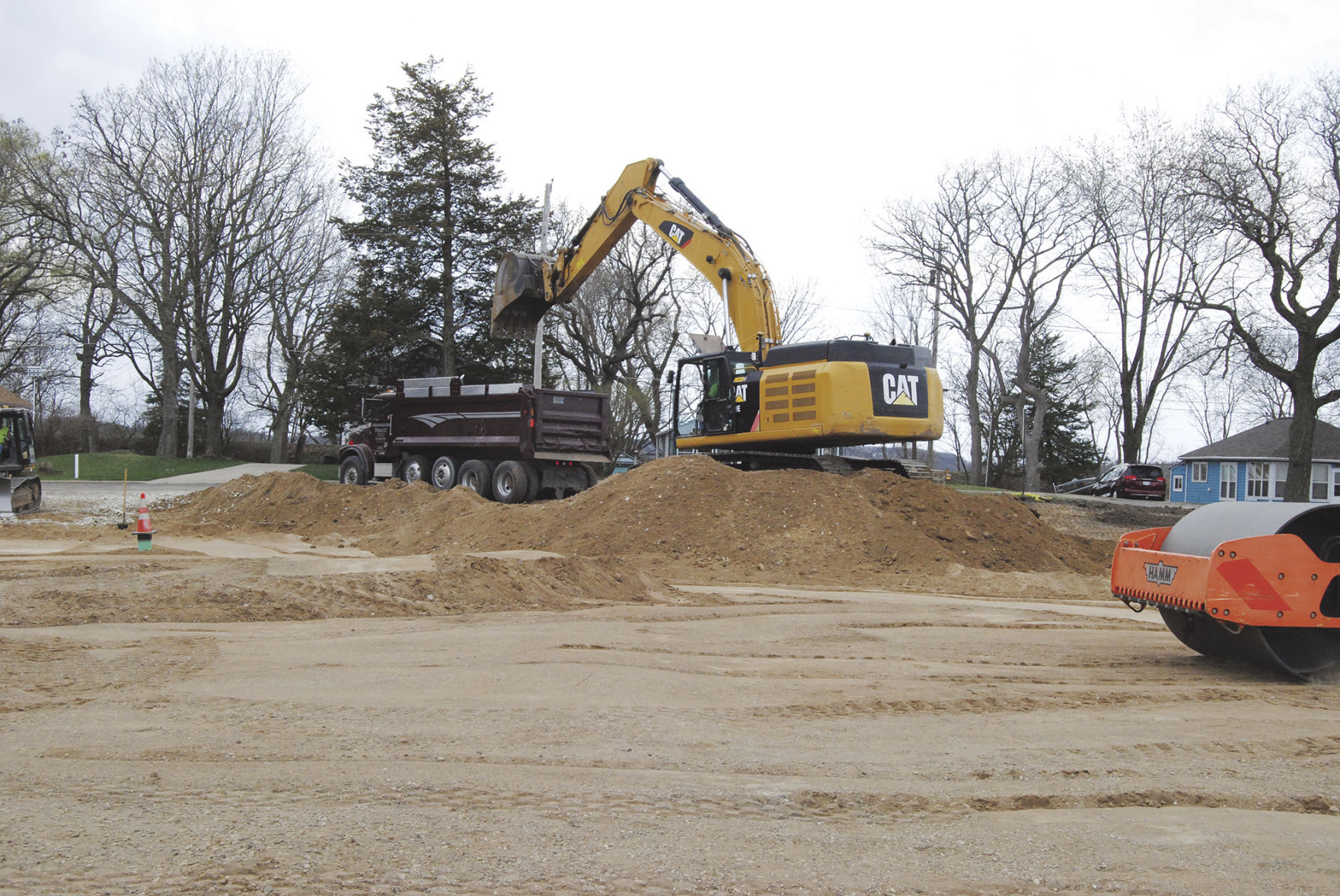 Sandy Beach boat launch renovations underway